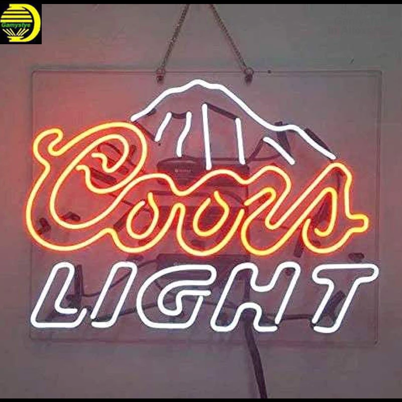 Coors light neon bar sign clearance