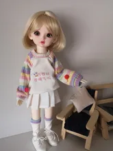 Muñeca BJD Shuga Fairy Rita 1/6, figuras de Anime de resina para niños, regalo sorpresa para niñas, conjunto completo de cumpleaños YOSD de 26cm