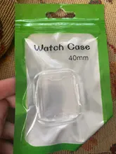 Funda transparente para Apple Watch Serie 6 SE 38MM 44MM 360 completamente transparentes Pantalla de TPU blando Protector para Iwatch cubierta 5 4 3 40MM 42MM