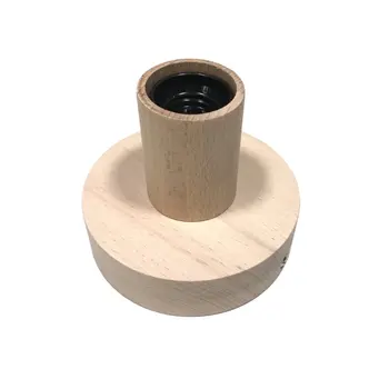 

Sconce lamp socket type made of wood 120mm