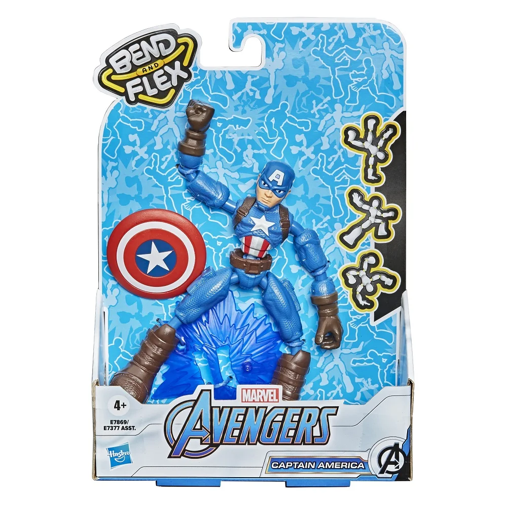 Игрушка Marvel Бенди Мстители Капитан Америка E78695X0 | Игрушки и хобби