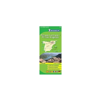 

Map to the way of santiago. Central Pyrenees