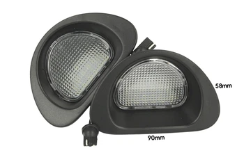

Led license plate lights Kit Peugeot 107 Citroen C1 2005-2013 12V 3W White Canbus 2005-2014