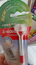 Tandenborstel-cepillo de dientes creativo para bebé, cepillo suave de seguridad de tres lados, higiene Oral, cuidado de los dientes, 2020, 1 ud.