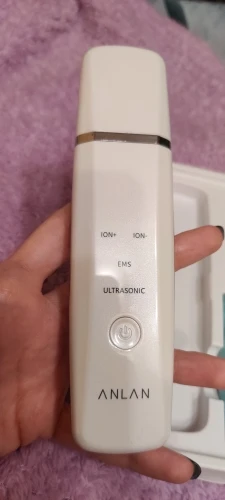 Отзыв о товаре ANLAN Ультразвуковой скрабер скруббер, ионная лопатка для чистки лица, пилинг, лифтинг для лица, удаление угрей, терапия красным светом для удаления черных точек blackhead remover узи чистка ультразвуковая чистка лица от пользователя Покупатель 