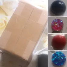 Pendientes de resina con Clip para mujer, joyería coreana, grandes, geométricos, redondos, sin perforación, color verde y rojo