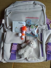 JOYPESSIE-Mochila de Nylon Kawaii para mujer, morral escolar impermeable a la moda para chicas adolescentes, bonita Mochila de estudiante, Mochila de viaje