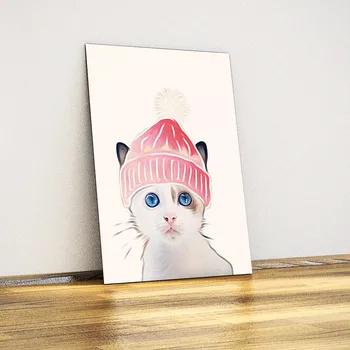 

Vintage Cat-Decorative Metal Table