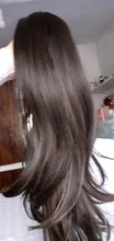 GEMMA-pelucas de cabello largo ondulado para mujeres negras, pelo sintético de parte media, para fiesta diaria, Cosplay, resistente al calor