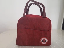 1 Uds fresco refrigerado bolsas de Nylon impermeable portátil cremallera térmica Oxford bolsos para la comida para mujer conveniente bolsa de caja de almuerzo bolsas de comida