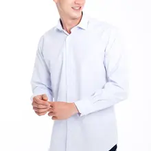 Kigili мужские рубашки с длинным рукавом, одноцветная оксфордская рубашка, Высококачественная Мужская Повседневная приталенная рубашка на пуговицах