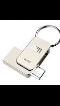 Flash-Drive Memory-Stick U-Disk USB DM Metal High-Speed 16GB 8GB USB2.0 32GB PD020 Real-Capacity