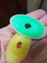 5 uds Neutral pluma borrable borrador especial mezcla enviar elíptica de plástico de goma para borrar de estudiante estudio papelería de la Oficina de la escuela suministros