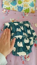 Pañal reutilizable lavable para bebé, paño de entrenamiento infantil, bragas con insertos, pañales, cubierta de 6 capas, trajes de envoltura para niña y niño