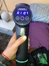 Pistola eléctrica de masaje Fascia para adelgazar, masajeador corporal, cuello, parte trasera del pie, pierna, hombros, pistola de masaje muscular, masajeadores de percusión para mujer