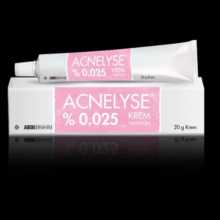 ACNELYSE 0.025 Skin Cream Retinol Vitamin A Acne Treatment Fine Wrinkles Papules and Pustules Maximum Strength Long Expiry Best |