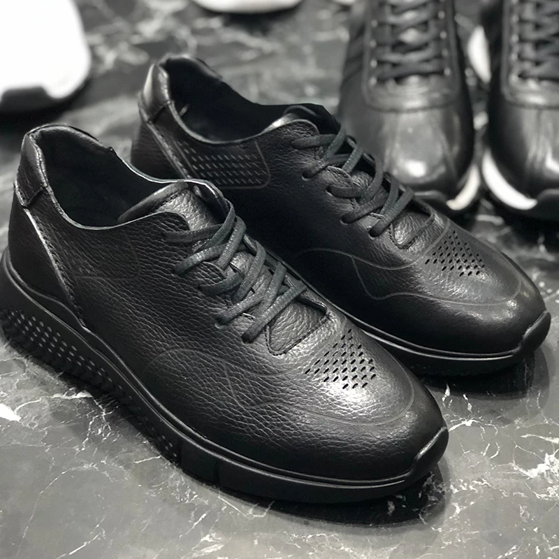 Sneakers For Men Sneakers Comfortable Flexible Fashion Style Leather Wedding Orthopedic Walking Shoe Sport Shoes For Men Comfort Unisex Lightweight Lightweight Sneakers Running Shoes Breathable Zapatos Hombre