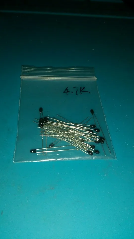 100 Pezzi Kit Resistenza Termica NTC 1K 2K 3K 4,7K 5K 10K 20K 47K 50K 100K - MF52AT 3950B