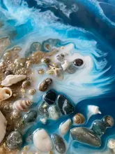 Caja de Mini conchas de estrellas de mar para decoración de uñas, adornos de estrellas de mar, herramientas de manicura, 1/2/5 unidades