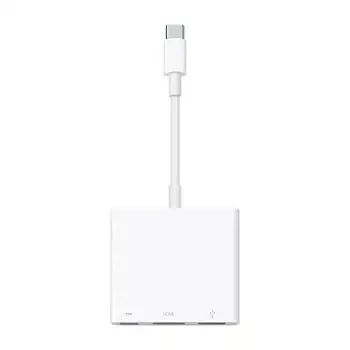 

Multiport adapter USB-C to Digital AV MJ1K2ZM/a