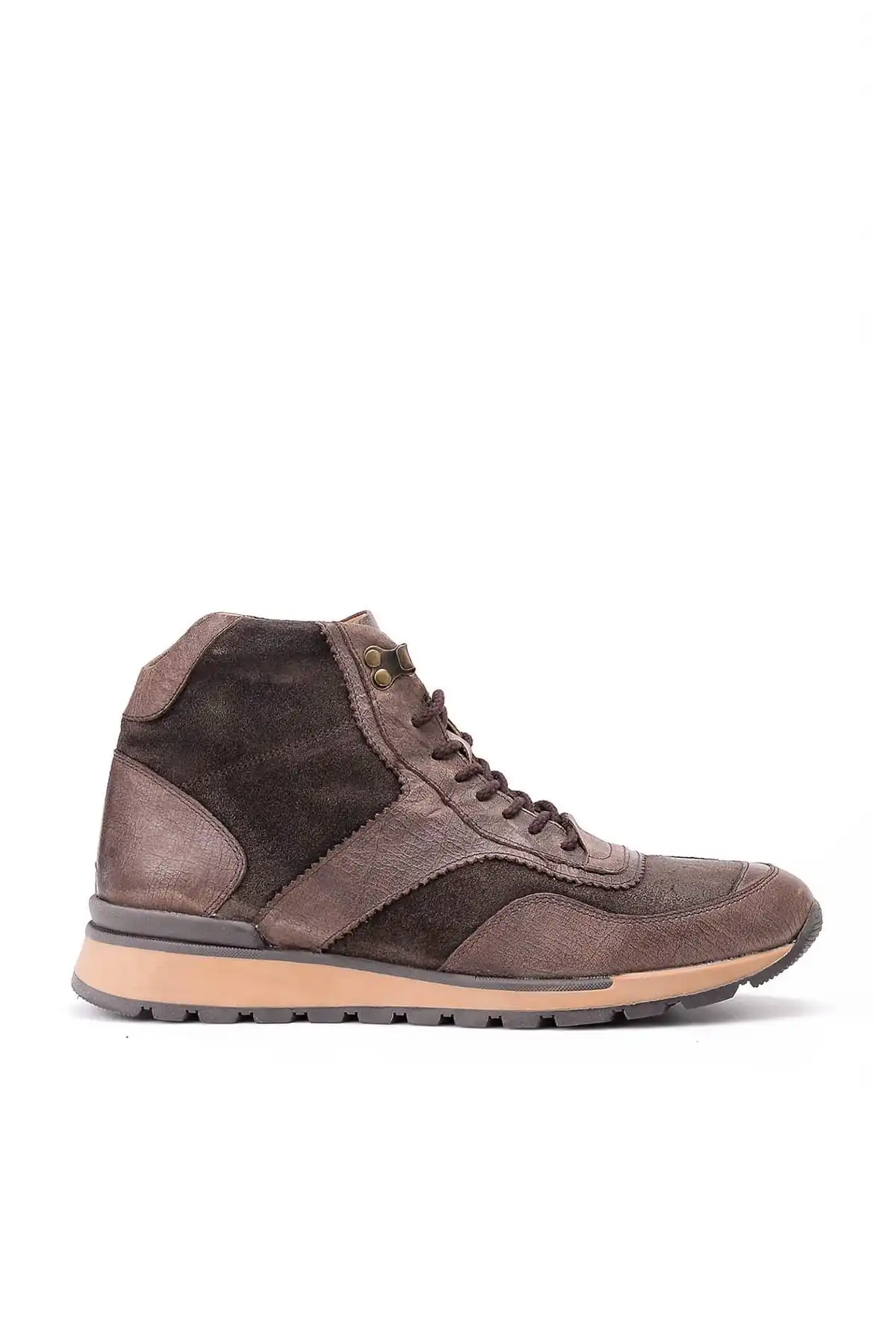 Derimod Genuine Leather Brown Men Boots |