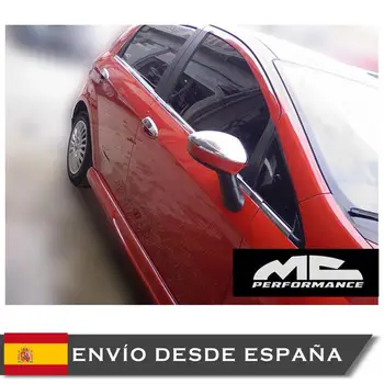 

chrome mirror covers caps Steel tops PUNTO/LINEA