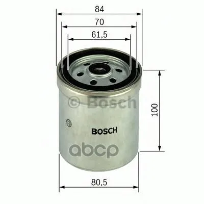 Фильтр Топливный Mb W201/W202/W124/W210/W463/Vito 2.0d-3.5d 83 Bosch арт. 1457434123