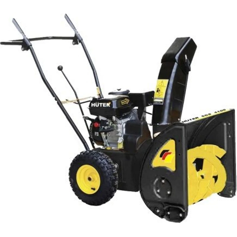 Snowthrower petrol HUTER SGC 4100 Wide Snow blower Snow-clearing vehicle Snow removal Petrol sweeper