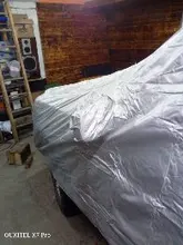 Funda exterior universal para coche, protector impermeable a prueba de polvo, sol y nieve para vehículo sedán o VUD