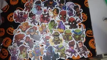 10/30/50 Uds de dibujos animados Disney pegatinas Marvel bien los Vengadores etiqueta engomada impermeable equipaje Skateboard guitarra portátil pegatinas juguete de niño