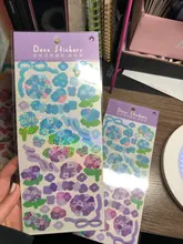 Mr. Paper-pegatinas de hoja lisa, 8 diseños, 1 unidad/bolsa, estilo Ins, Serie de lenguaje de flores, cuentas de mano creativas, Material de decoración DIY