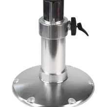 Стойка под сиденье HEAVY DUTY регулируемая 380-530 мм, стойка 73 мм, основание 300 мм 1260791WOS