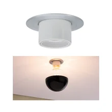 93667 Светильник встраиваемый Nova Retro E27 max1x10W Al