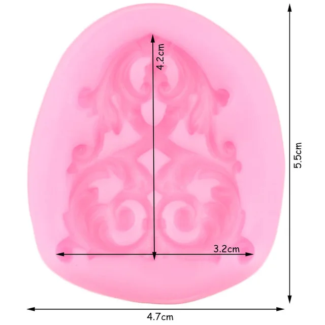 3D -S Cukor Kézműves Érem -Megkönnyebbülés Szilikon Penész Polimer Agyag Gyanta Sütemény Sütés Fondant Csokoládé Díszítő Szerszámok - Image 2