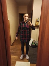 Plaid Shirt Tops Check Blouse Velvet Warm Long Winter Women's Blusas Female Full-Sleeve