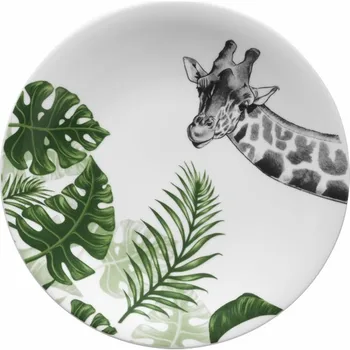 

Kutahya has Porcelain Doğadakiler 27 cm Serving Platter Giraffe