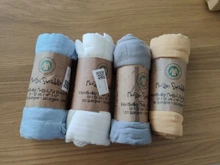 Manta de muselina 70% de bambú para bebé, manta suave para recién nacido de 120x120cm, 2 capas de gasa para el baño, envolvente infantil, funda para cochecito