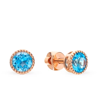 

Sunlight gold topaz earrings
