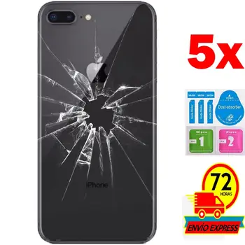 5x プロテクター強化ガラスバック apple の iphone 5 XS 最大 (Generico 、ないフル参照情報) キット