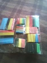 164/328/492 unids/set tubo de encogimiento de calor de aislamiento retráctil tubo 2:1 de Kit de fundas de Cable