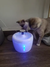 2.5L fuente del gato automático, cuenco para beber agua, dispensador de agua para perros y gatos, fuente de bebida automática silenciosa, USB eléctrico