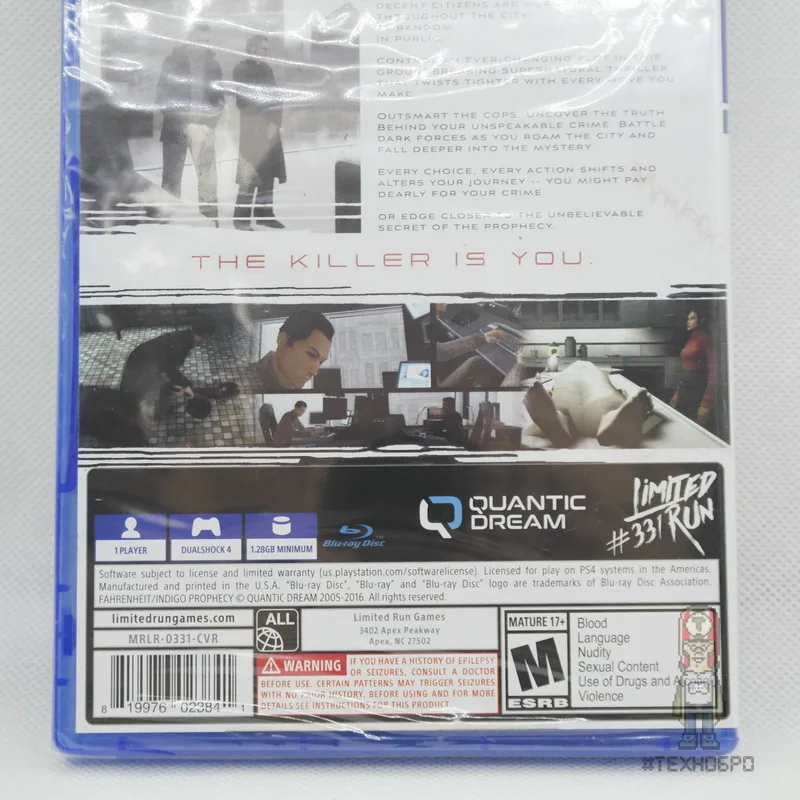Game Playstation 4 Ps4 Fahrenheit (indigo Prophecy) Limited Run - Game Deals - AliExpress