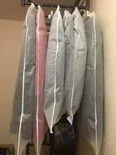 Protector Bags Suit Storage-Bag Wardrobe Dust-Cover Garment Transparent Coat 6pcs