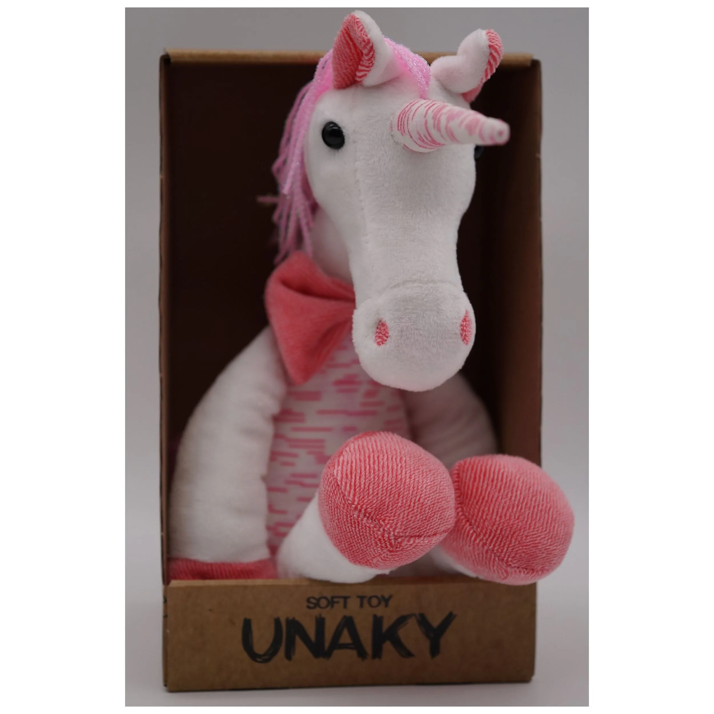 Мягкая игрушка в подарочной коробке Единорожица Клара 23/35 см 9843A25 | Игрушки и