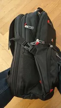 Crossten-mochila para ordenador portátil de 17 pulgadas, bolsa de viaje de 45L, mochila universitaria, puerto de carga USB, resistente al agua, multifuncional, Suiza