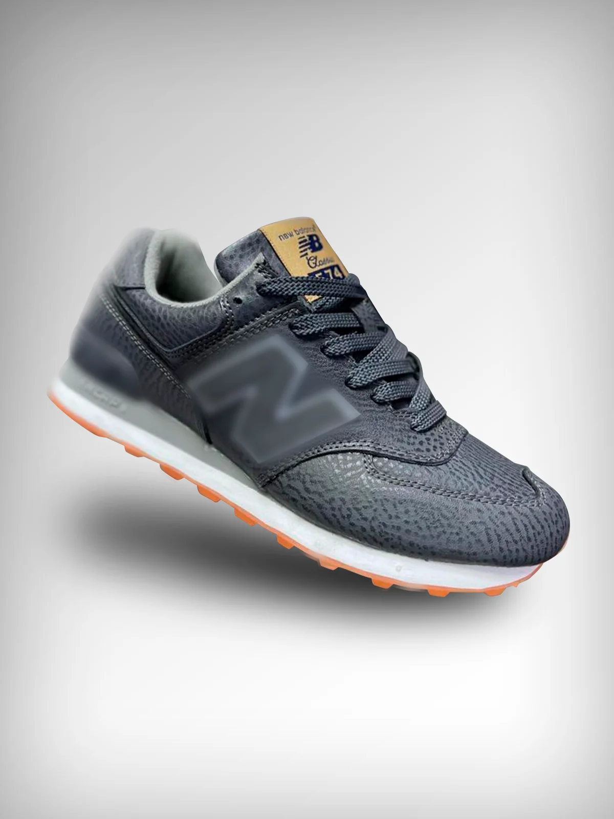 Sneakers men's Demi-season genuine leather 2021-2022