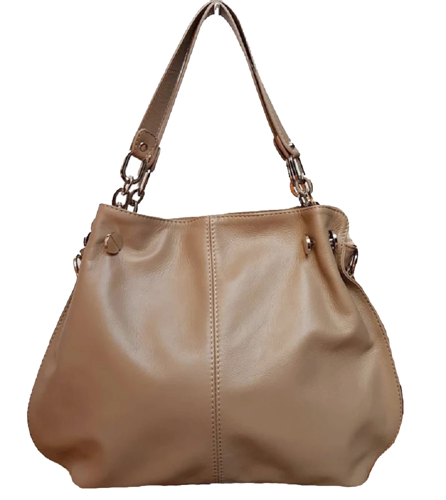 Женская Итальянская Кожаная Сумка Italian Bags DB6818 - Цвет: BC903