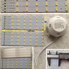 Octopus Light Ceiling-Lamp LED Energy-Saving Warm White Cold 5730SMD 220V 24W 16W 12W