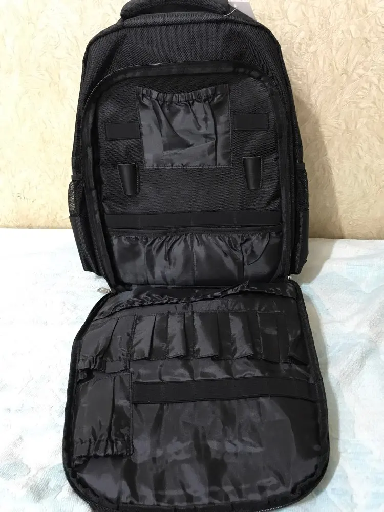 Hairdressing Tools Bag Hair Accessories Large Capacity Storage Tool Haircut Backpack Outdoor Travel Backpack Cosmetic Organizer reviews №2 75927