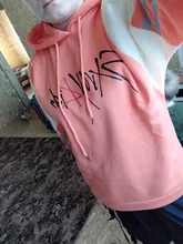 Sudadera con capucha de estilo coreano Harajuku para mujer, ropa para Parte Superior Femenina, estilo KPOP Straykids, Con álbum de Stray, manga larga, retales